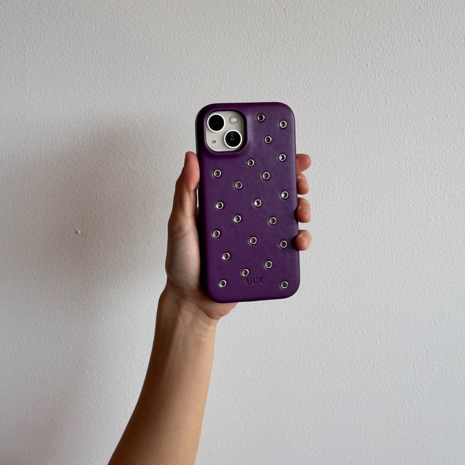 Purple Eyelets Case
