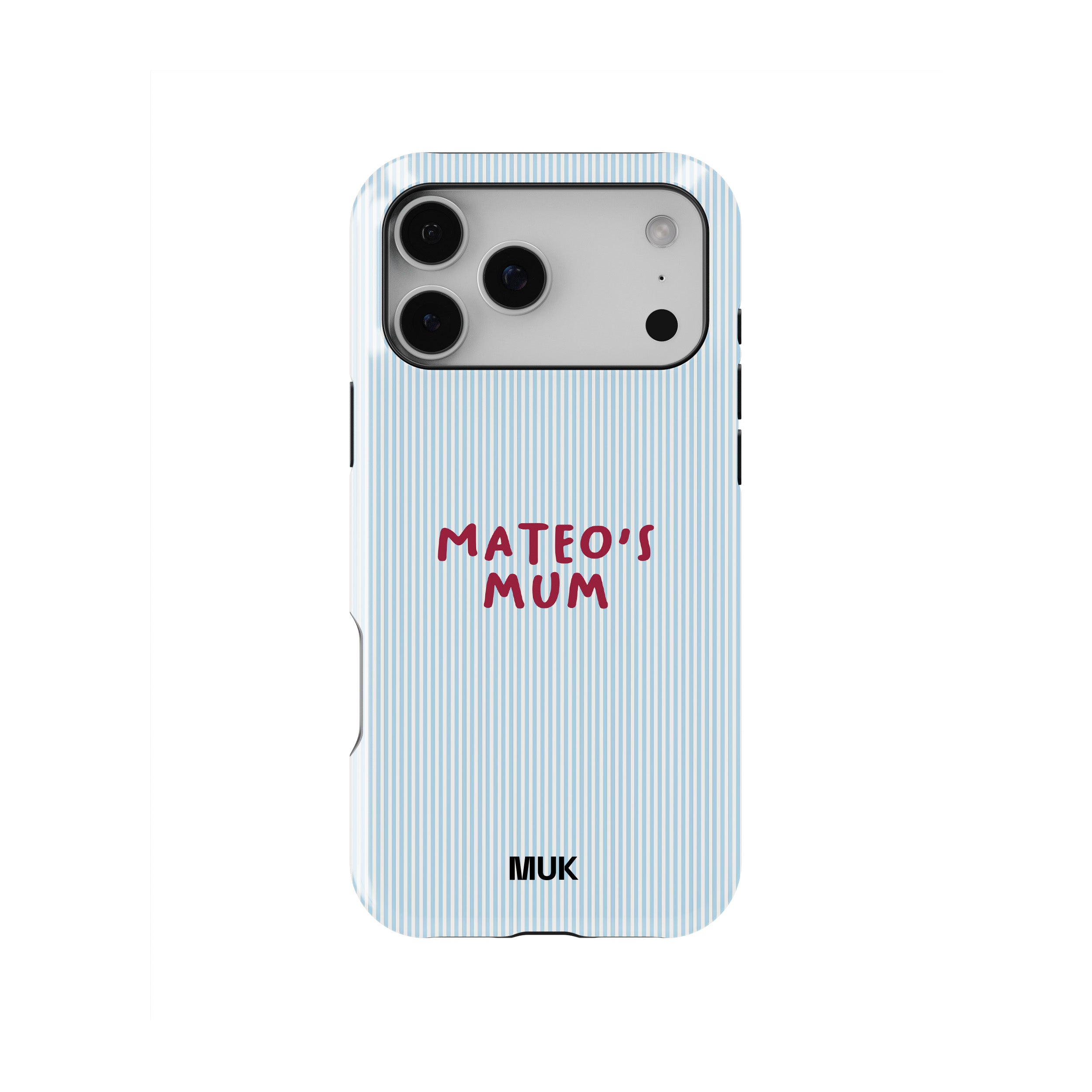 Funda de móvil Possession Baby Blue Stripes