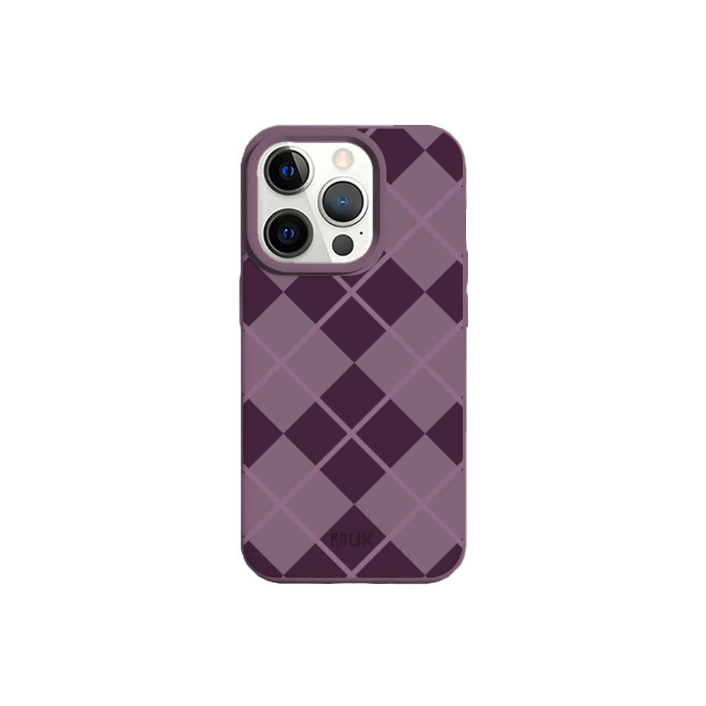 Funda de móvil Rombos - Purple