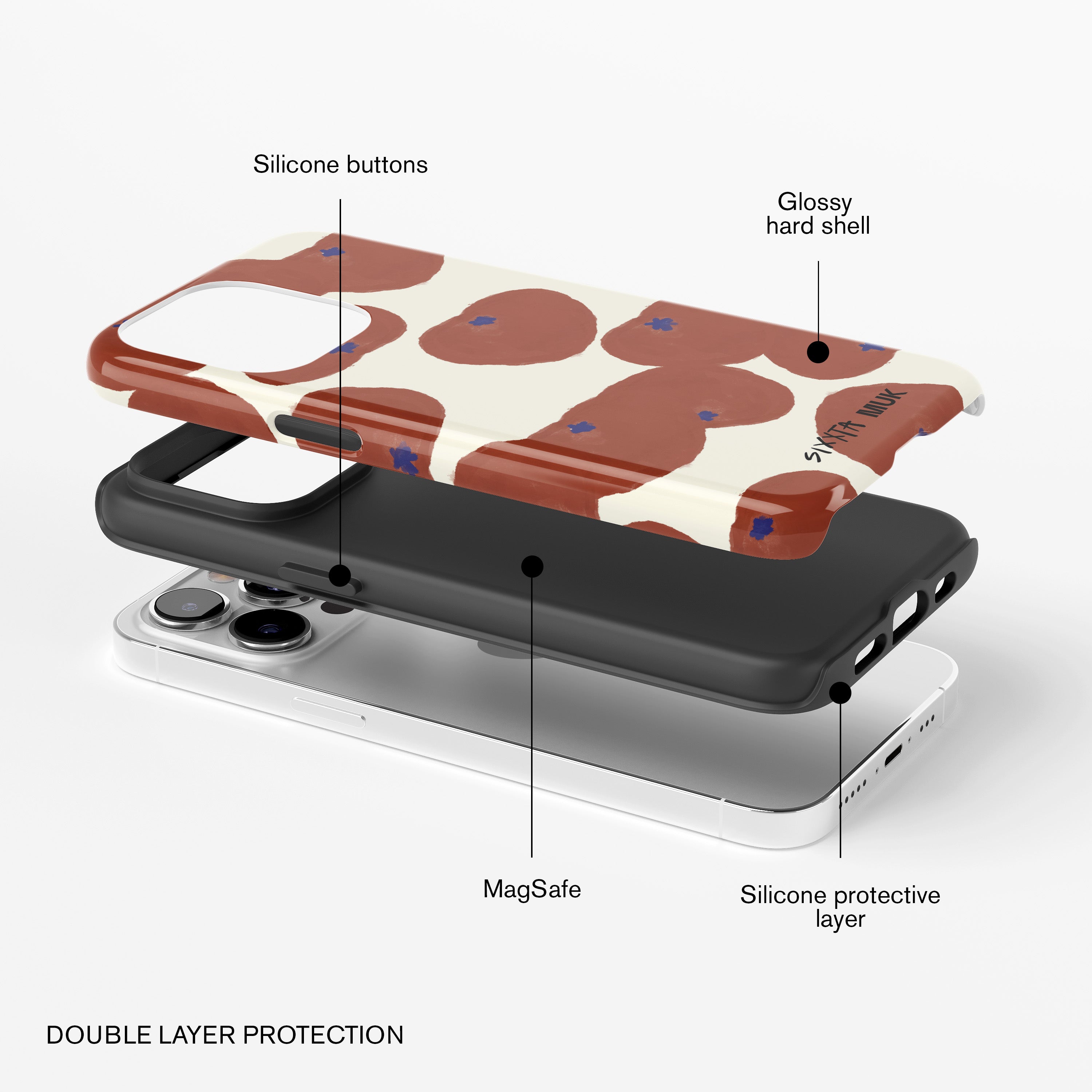 Funda de móvil Tough Magsafe - Tomatoes - Sixxta x Muk