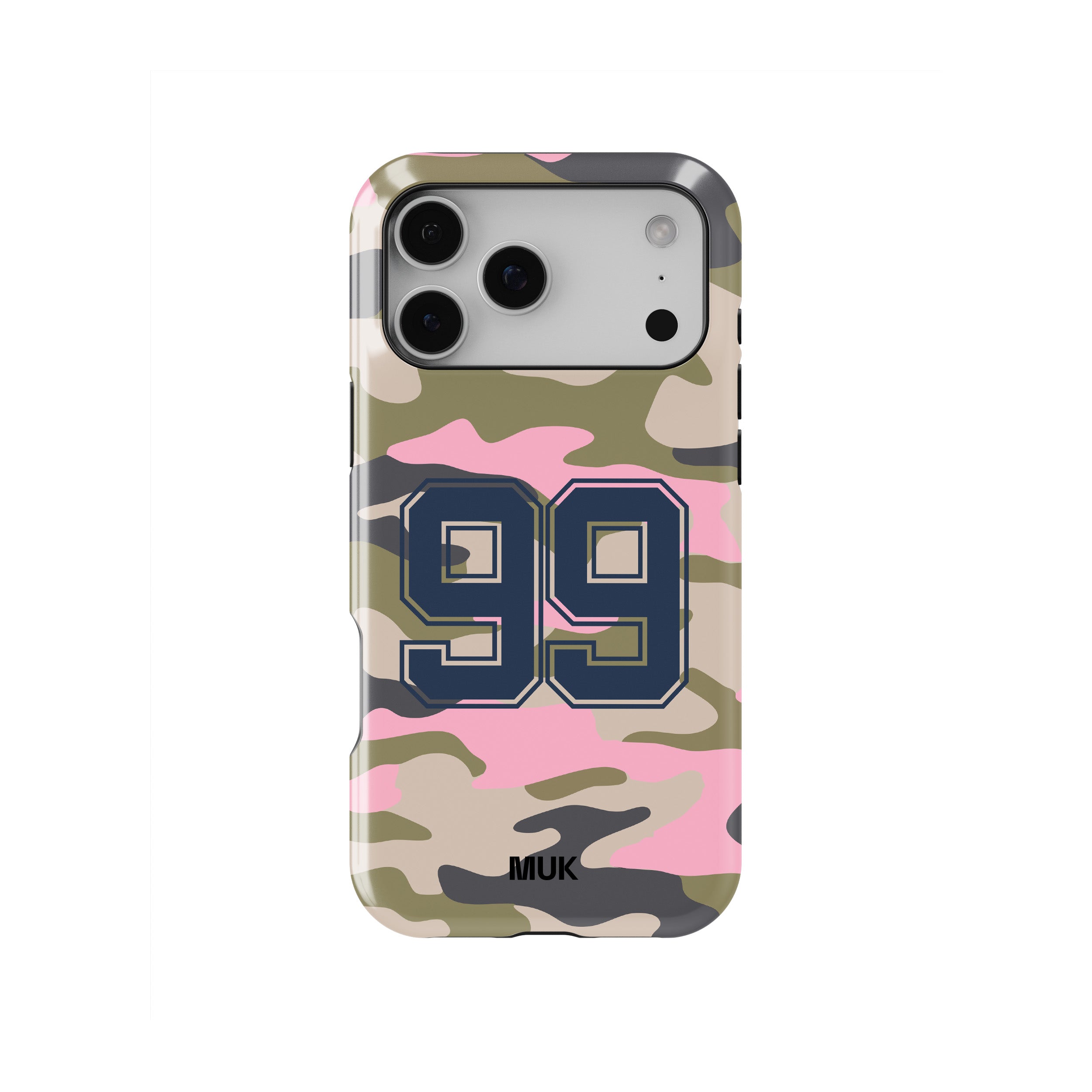 Funda de móvil Tough Magsafe - Camo Green Pink 99