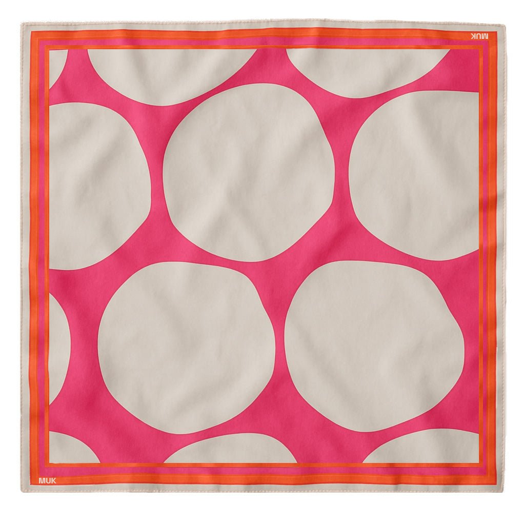 Charm Bandana Pink Orange