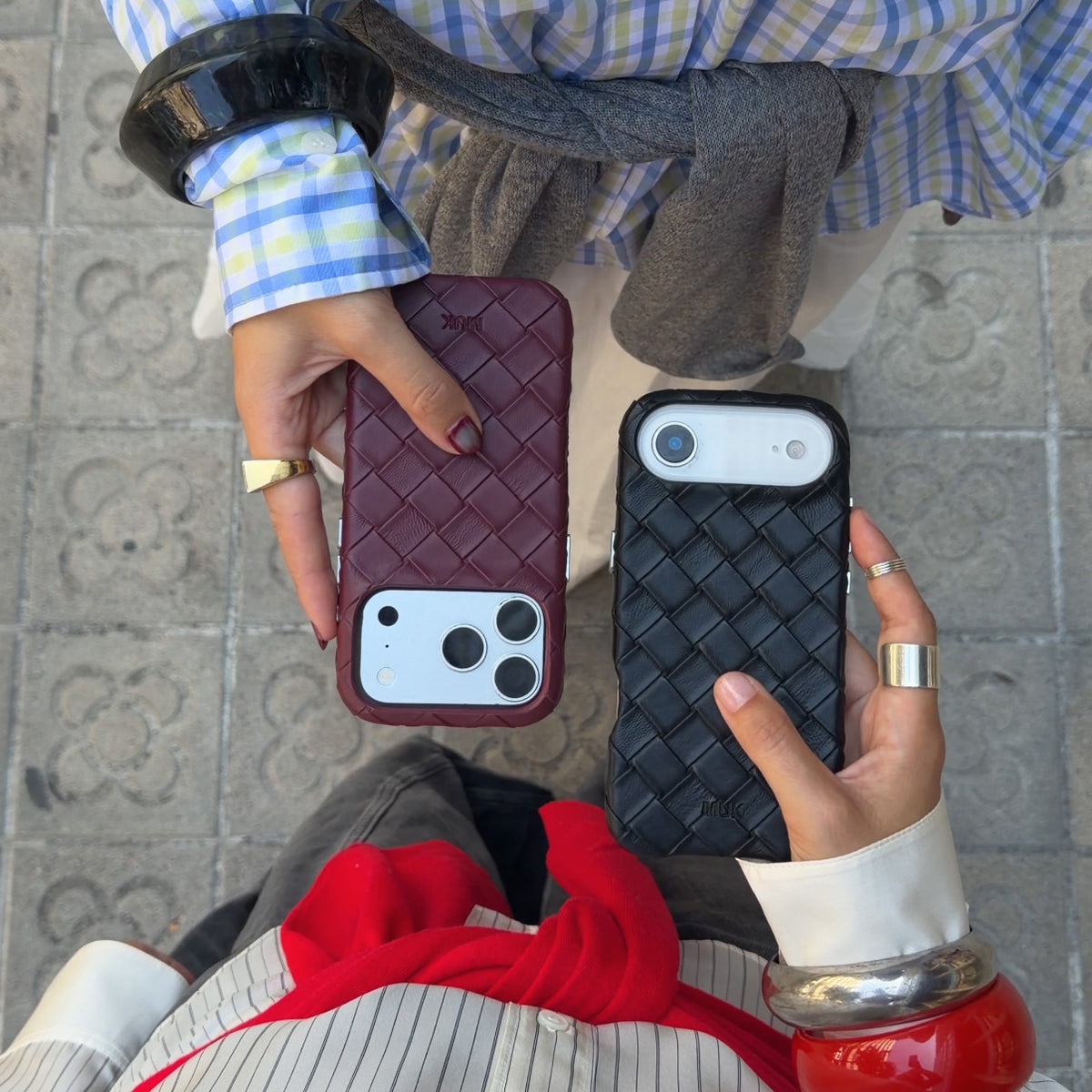 Funda de móvil Criss Cross Black