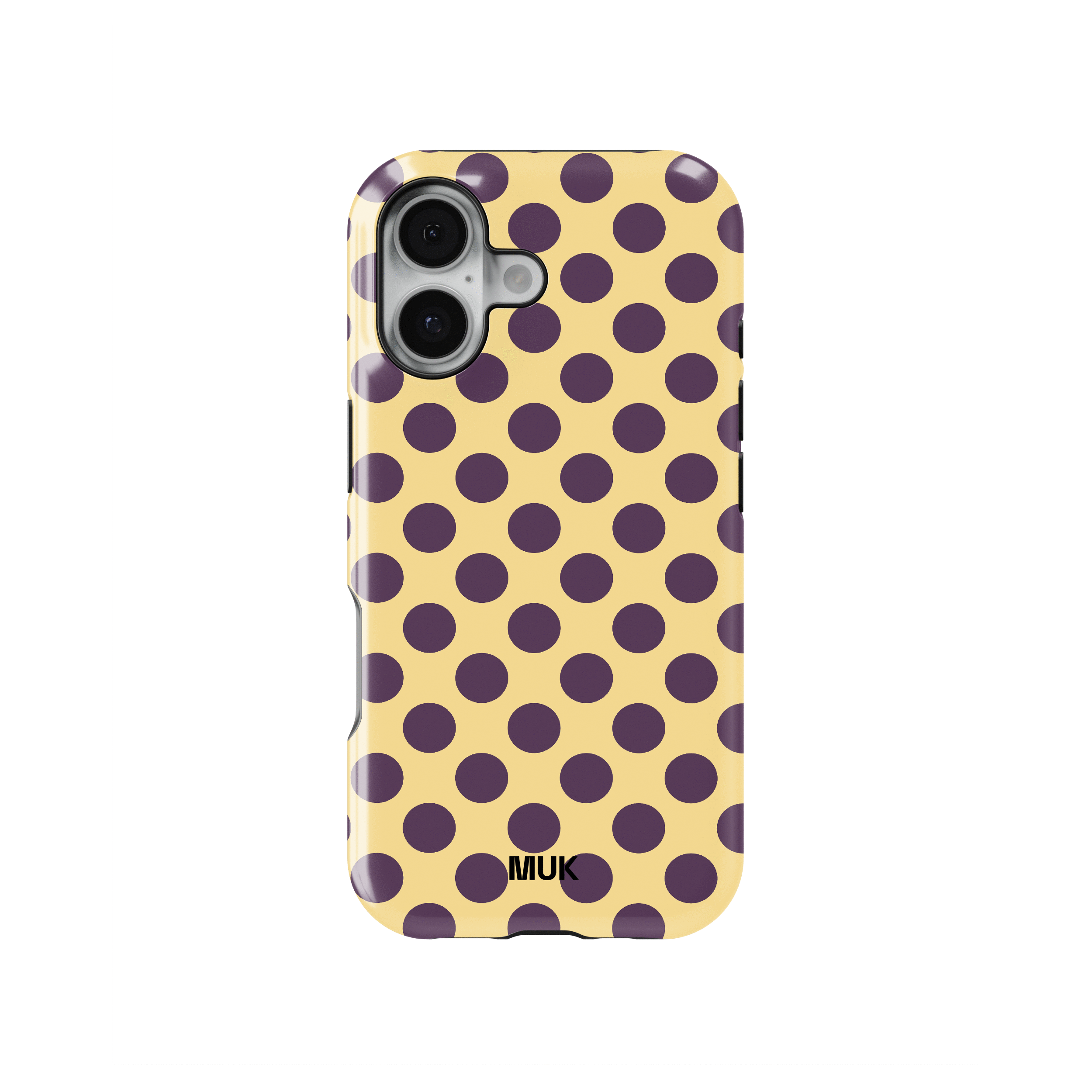 Funda de móvil Tough Magsafe - Small Dots Yellow