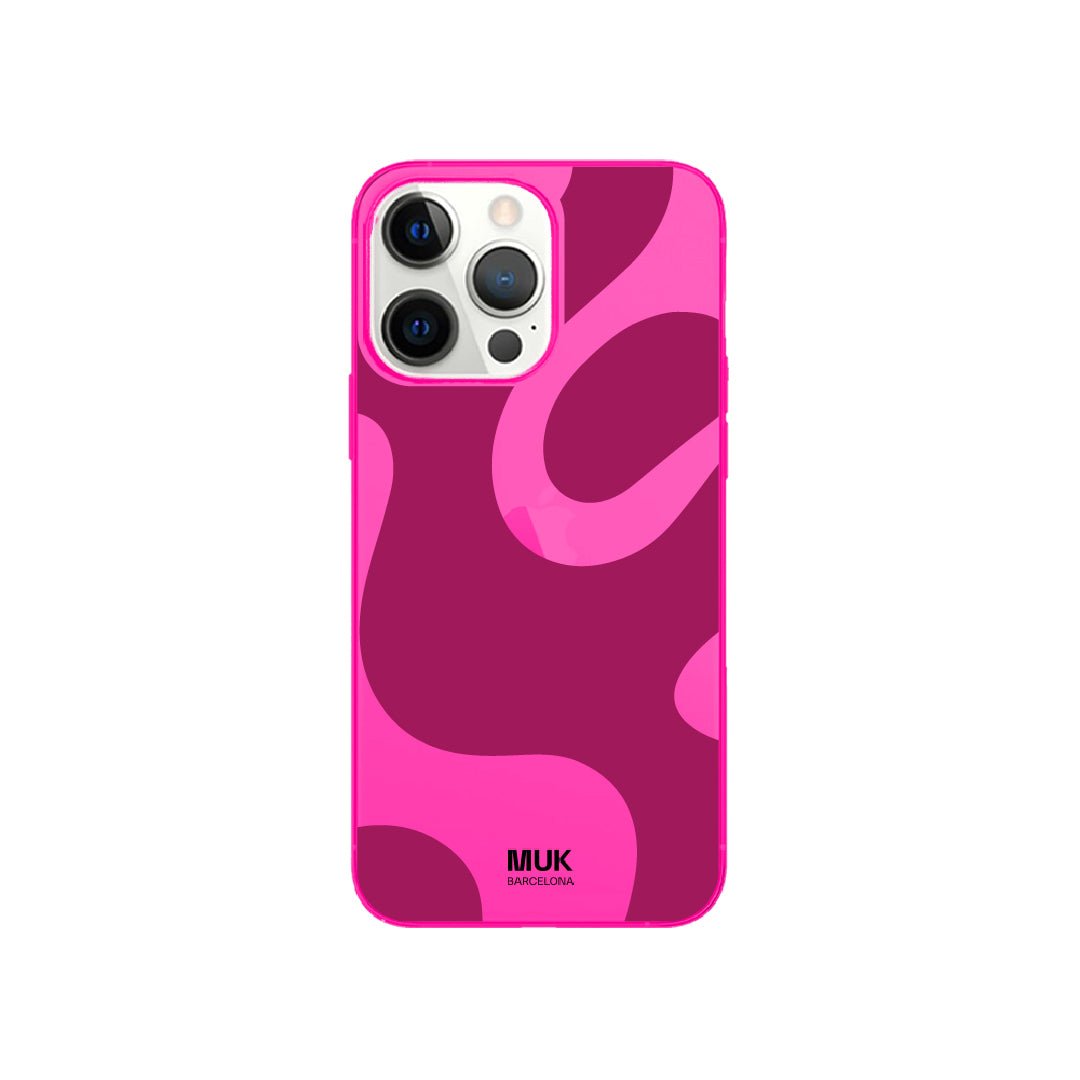 Funda de móvil Aqua - Fluor Pink