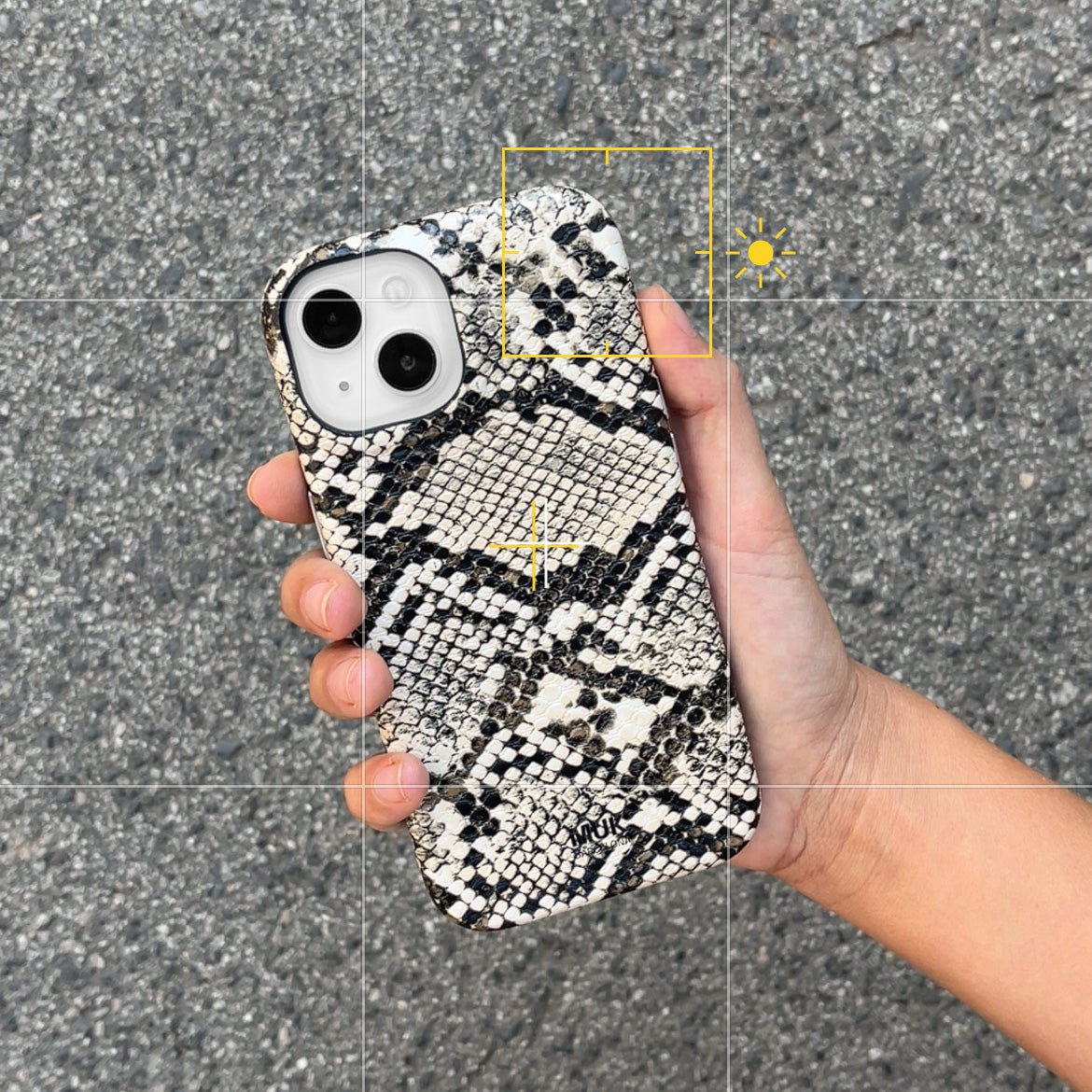 Funda de móvil Snake print