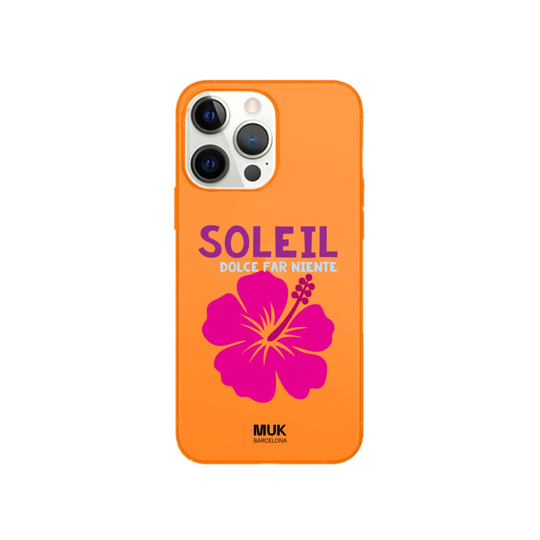 Funda de móvil Soleil - Fluor Orange
