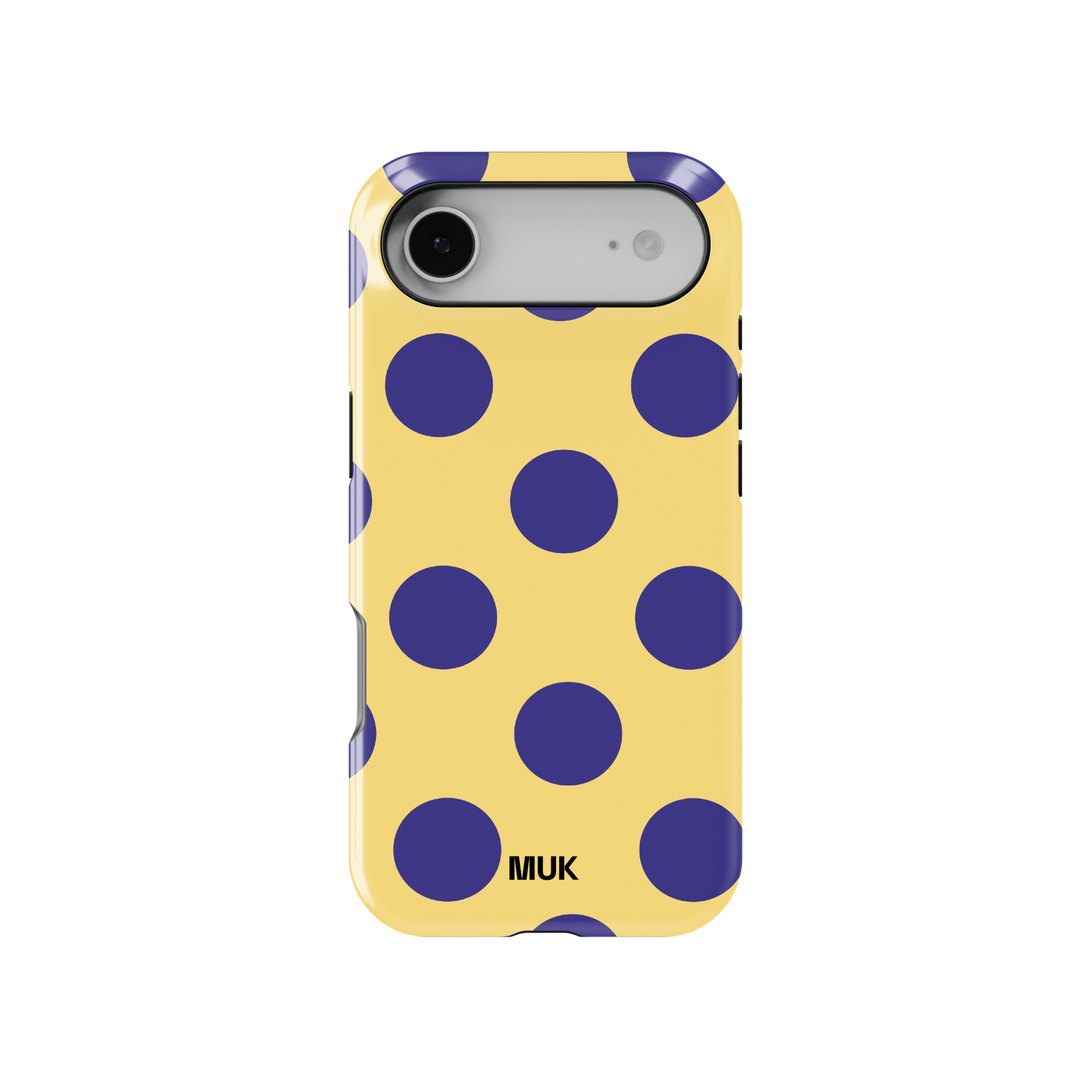 Funda de móvil Tough Magsafe - Big Dots Yellow Blue
