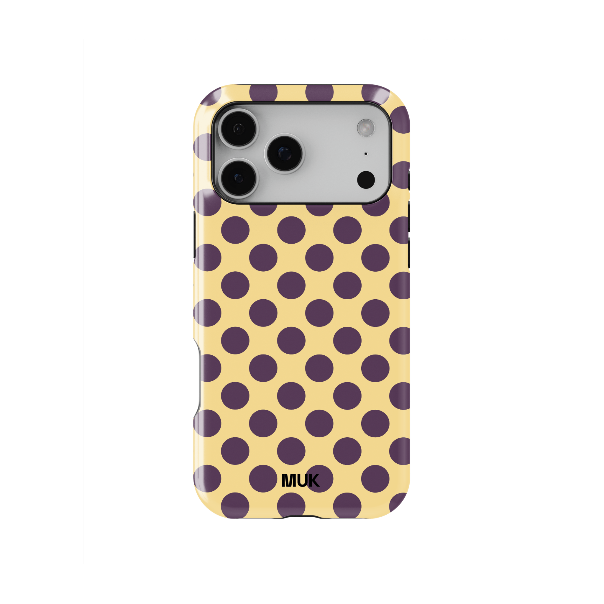 Funda de móvil Tough Magsafe - Small Dots Yellow
