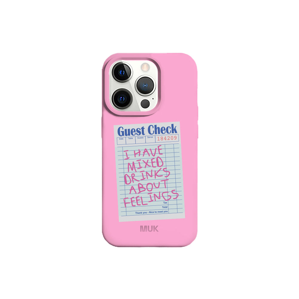 Funda de móvil Guest Check - Pink