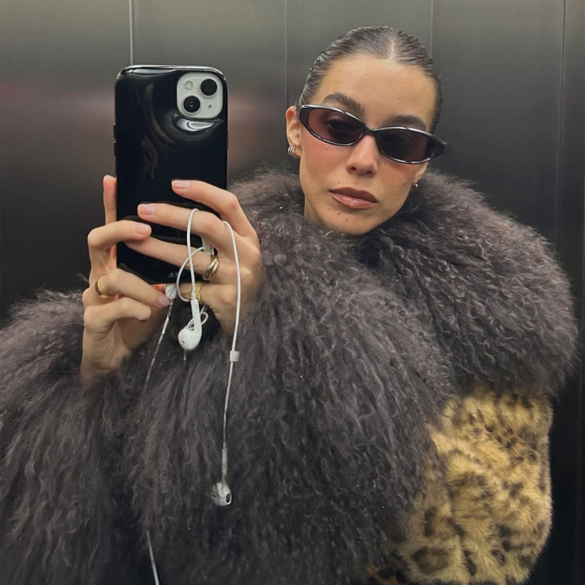 Funda de móvil Charol Black - Gigi Vives