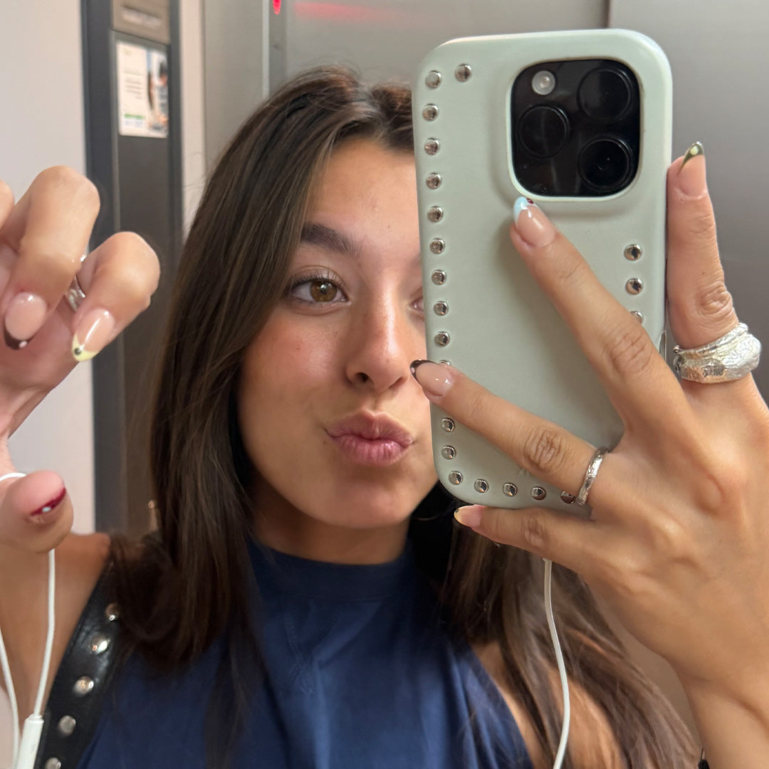 Funda de móvil Mint Studs Case