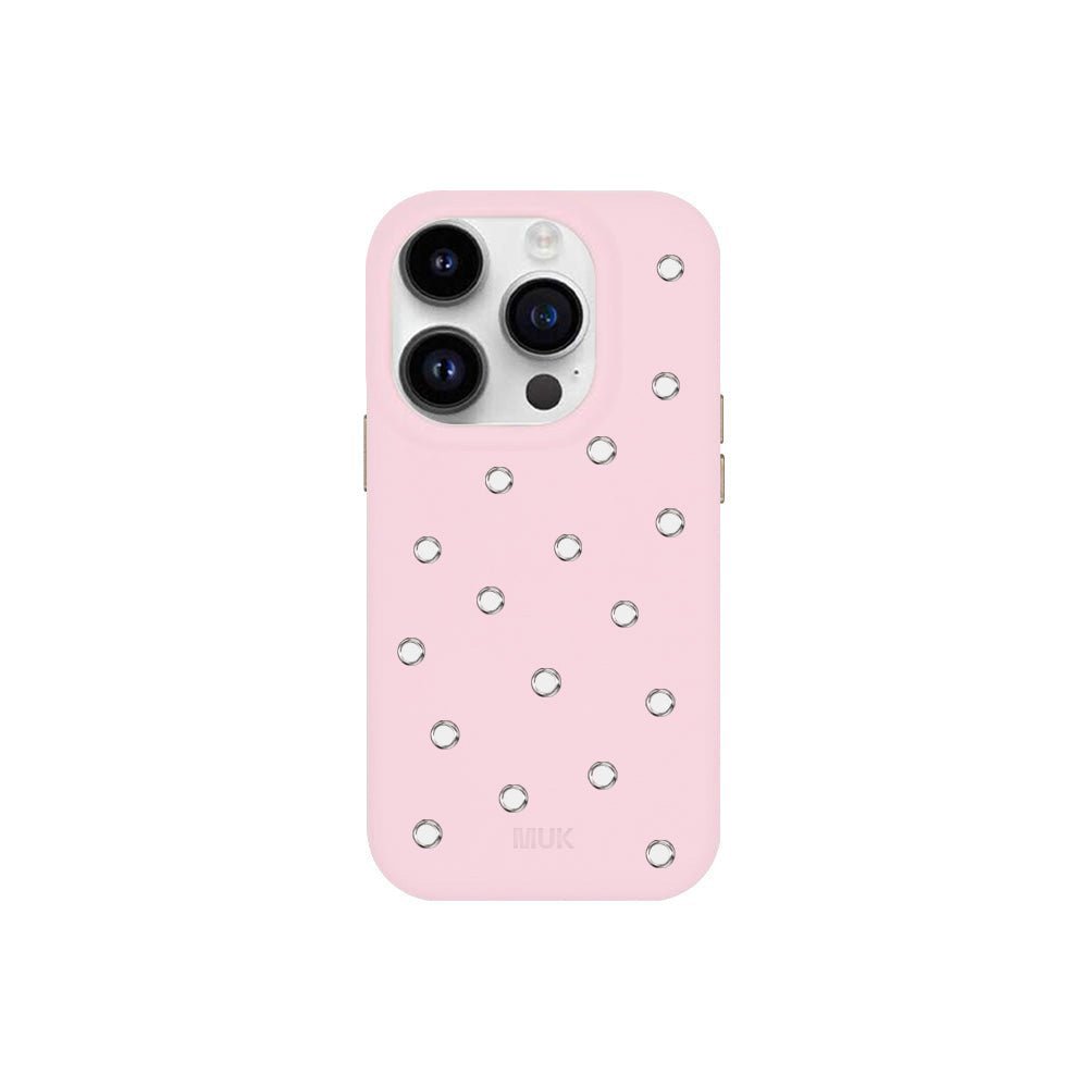 Pink Eyelets Case