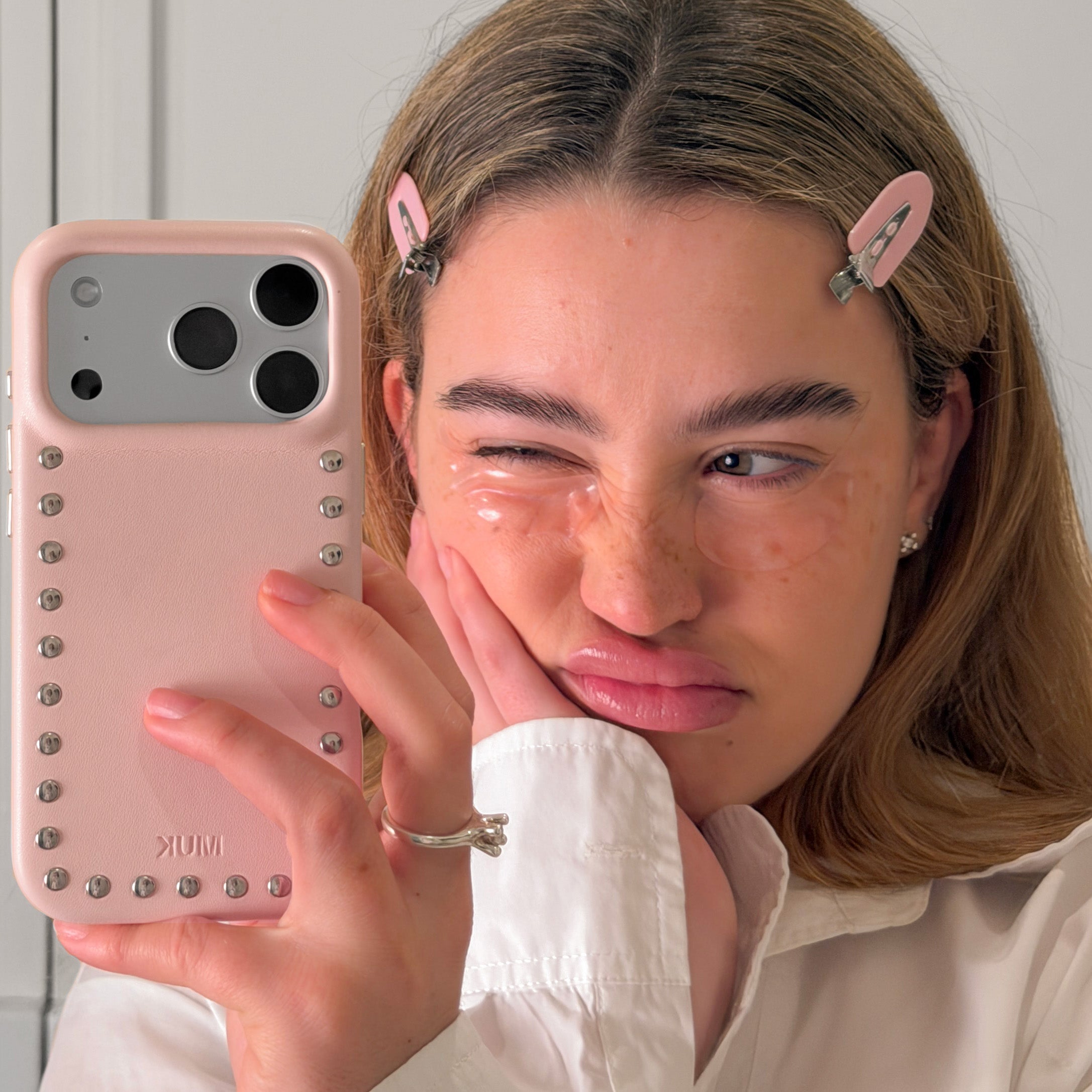 Funda de móvil Pink Studs Case