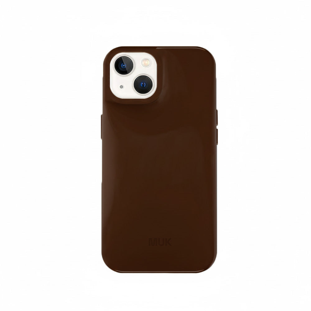 Funda de móvil Charol Puffy Brown
