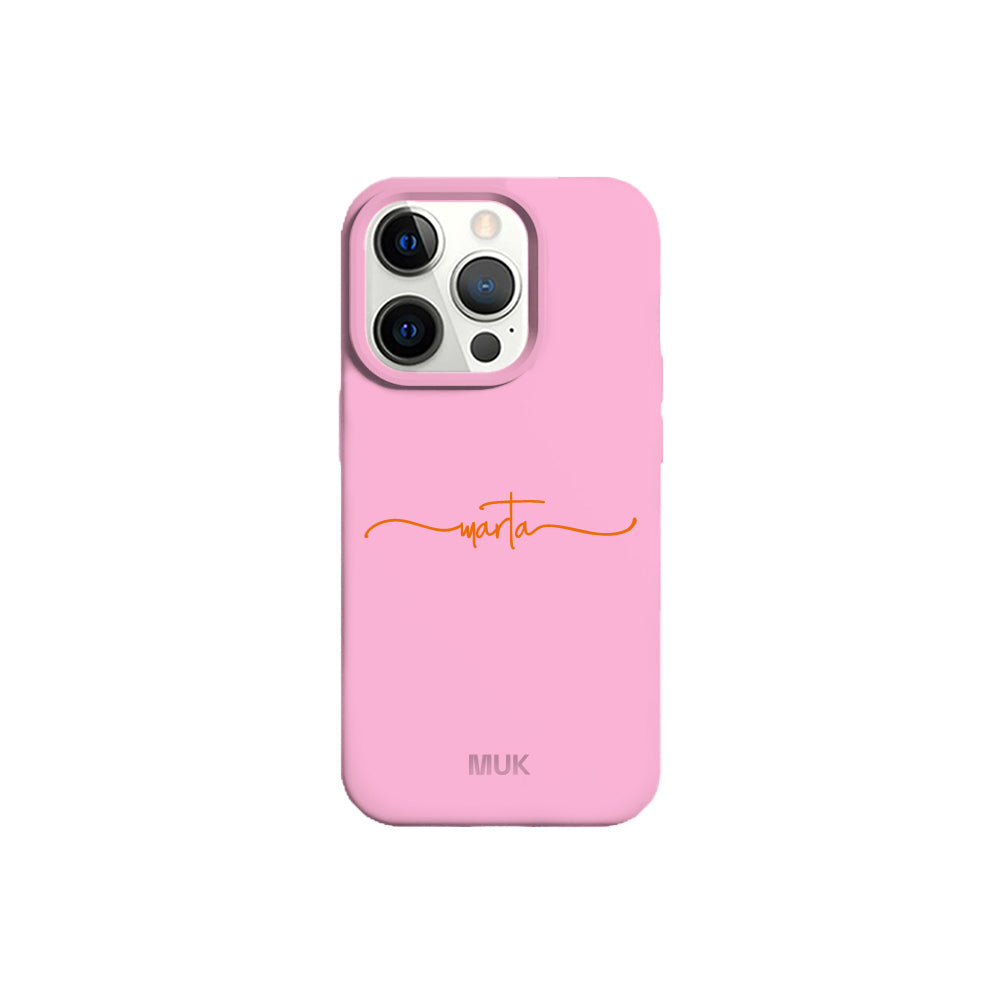Funda de móvil Say my name - Pink Personalizada