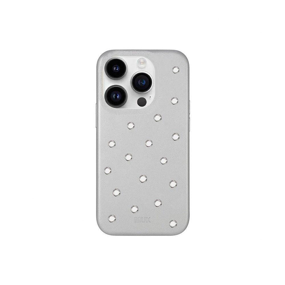 Silver Eyelets Case