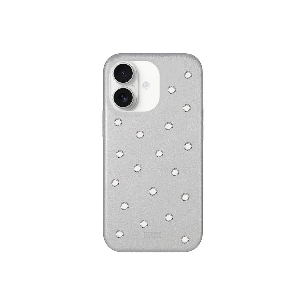 Silver Eyelets Case