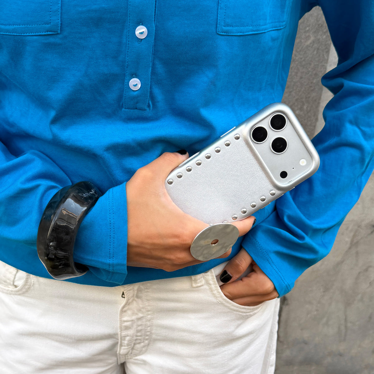 Funda de móvil Silver Studs Case