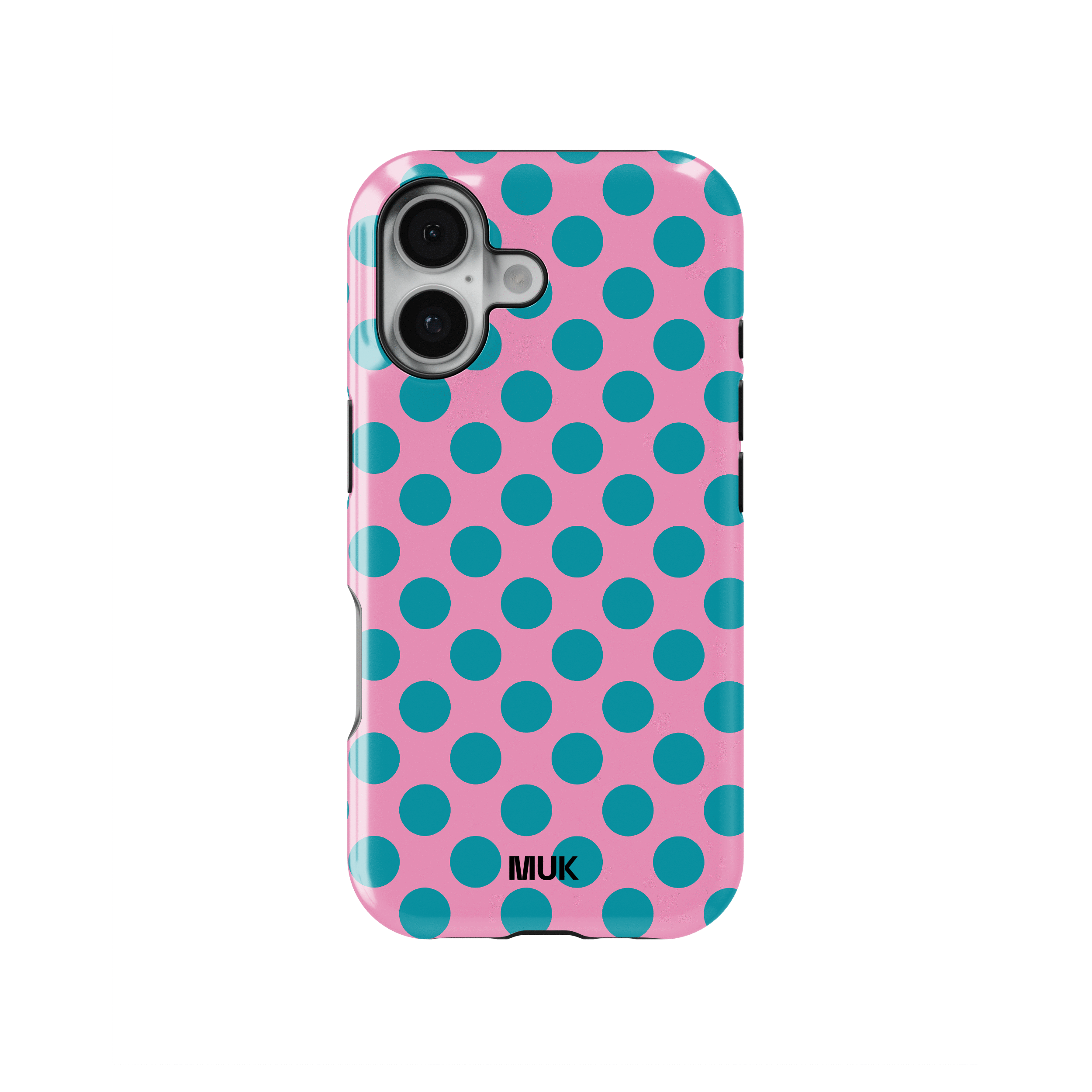 Tough Magsafe Phone Case - Small Dots Pink
