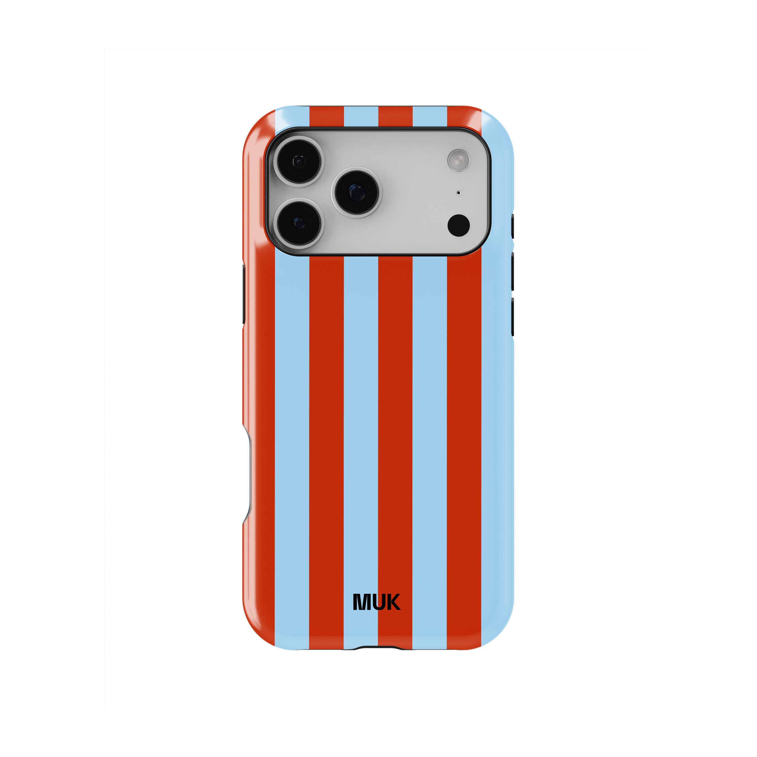 Funda de móvil Tough Magsafe - Stripes Blue Red