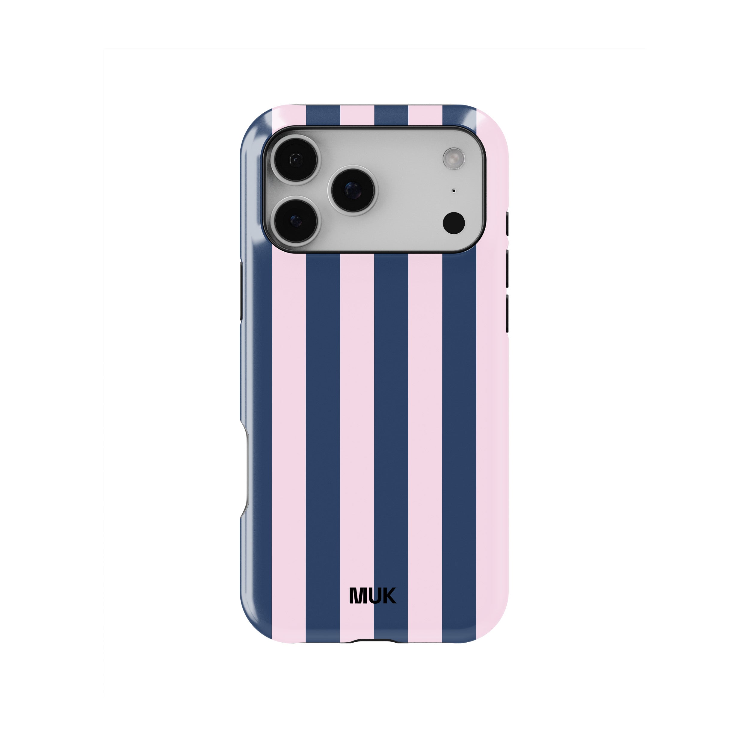 Funda de móvil Tough Magsafe - Stripes Pink Navy