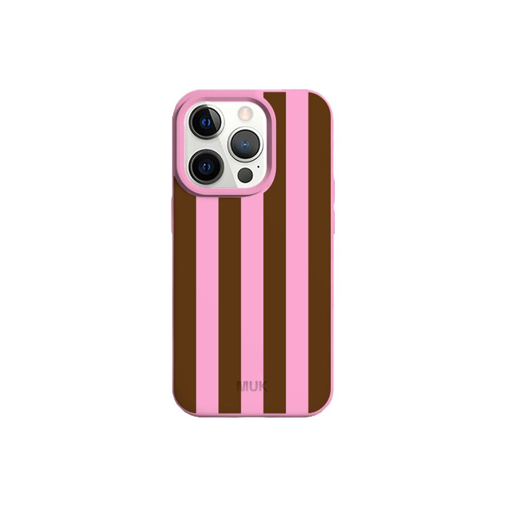 Stripes Phone Case - Pink Apple / iPhone 15 Pro Max Stripes Phone Case - Pink Apple / iPhone 15 Pro Max