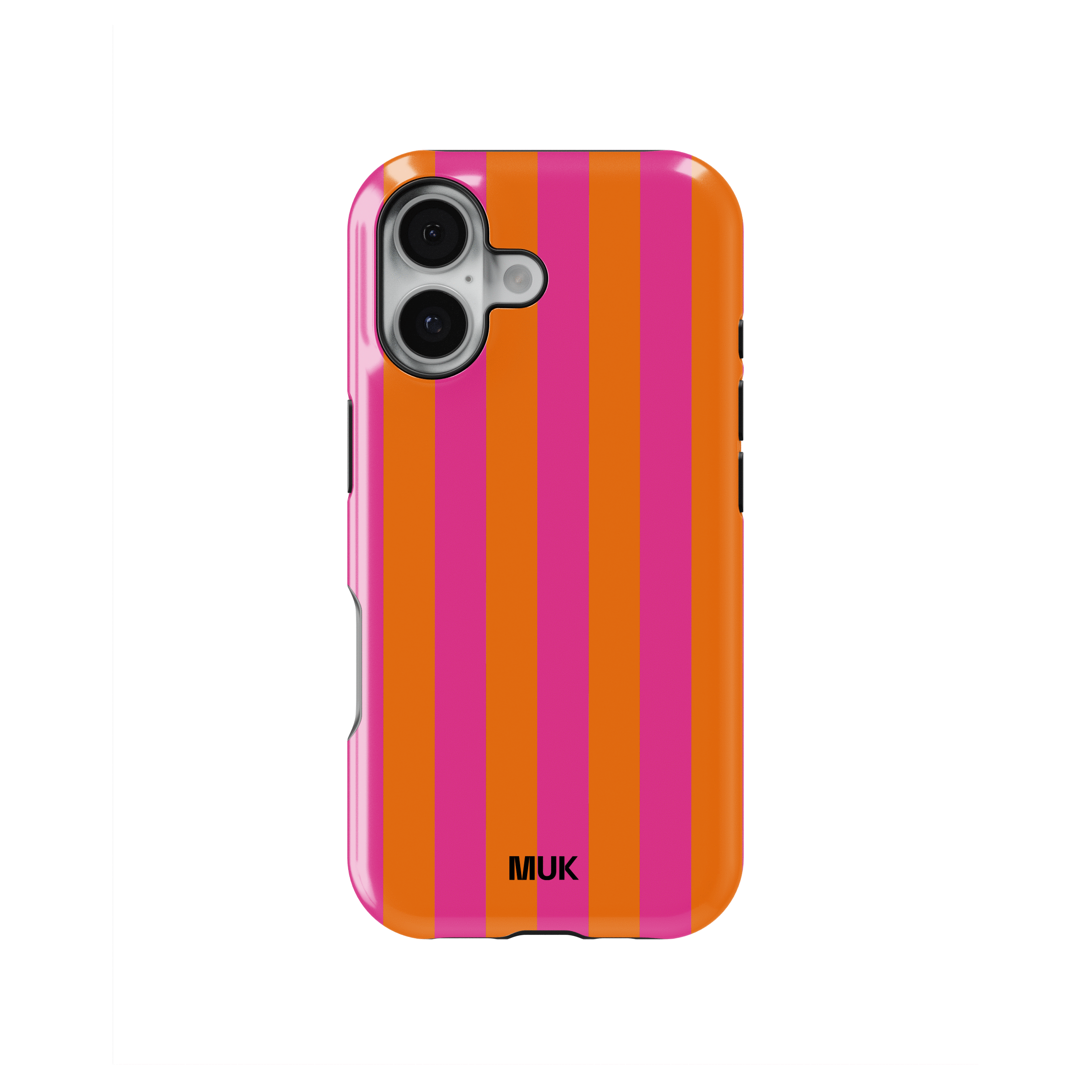 Funda de móvil Tough Magsafe - Stripes Pink Orange