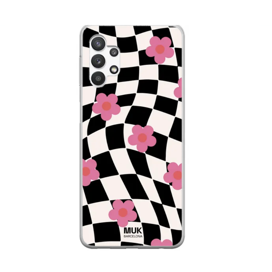 Funda de móvil Chess Flowers