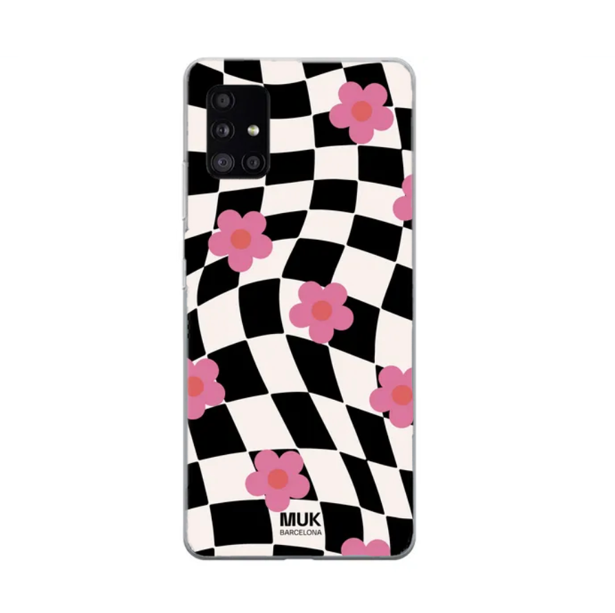 Funda de móvil Chess Flowers