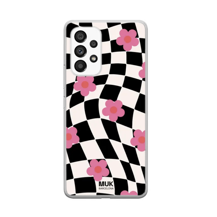 Funda de móvil Chess Flowers