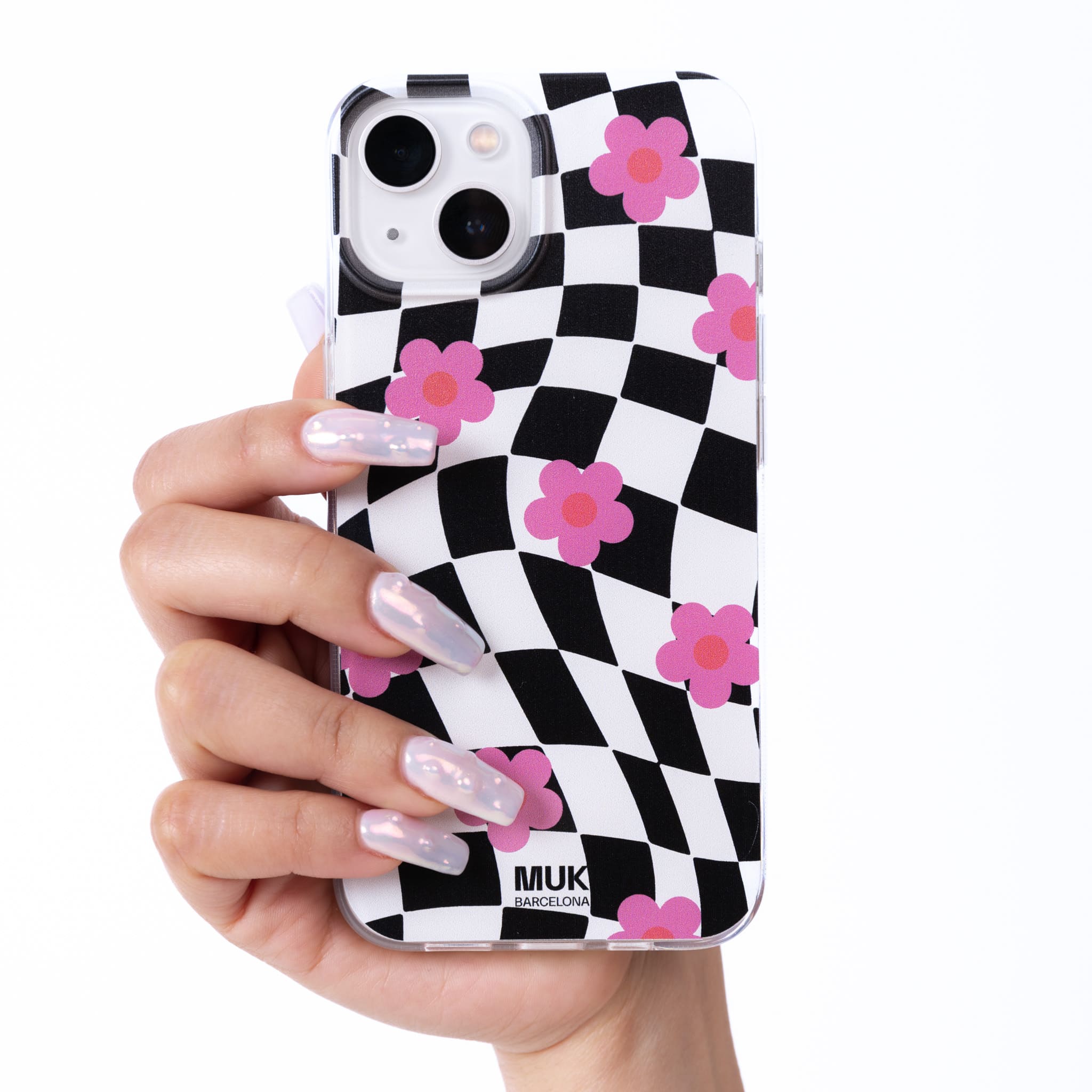 Funda de móvil Chess Flowers
