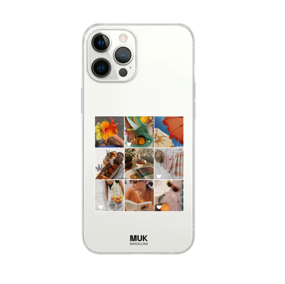 Personalized Grid Phone Case