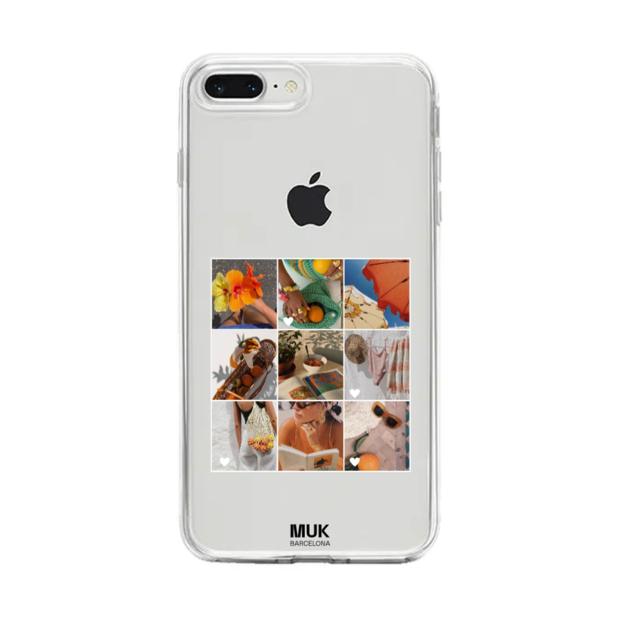 Personalized Grid Phone Case