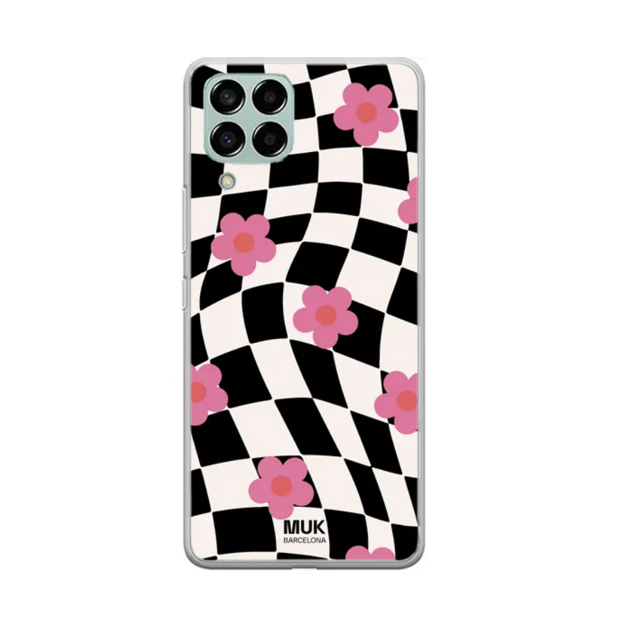 Funda de móvil Chess Flowers