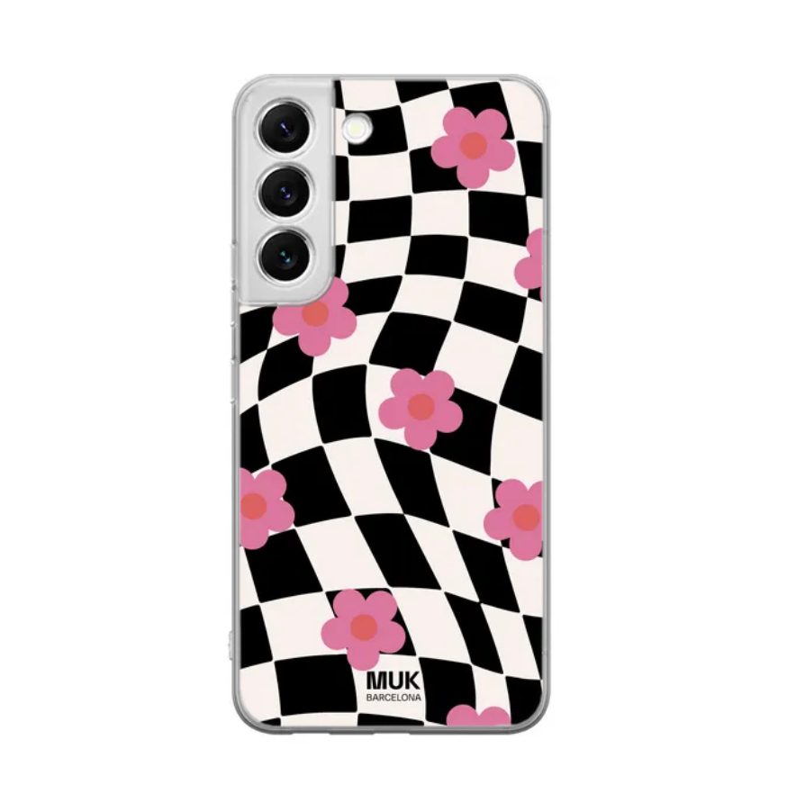 Funda de móvil Chess Flowers
