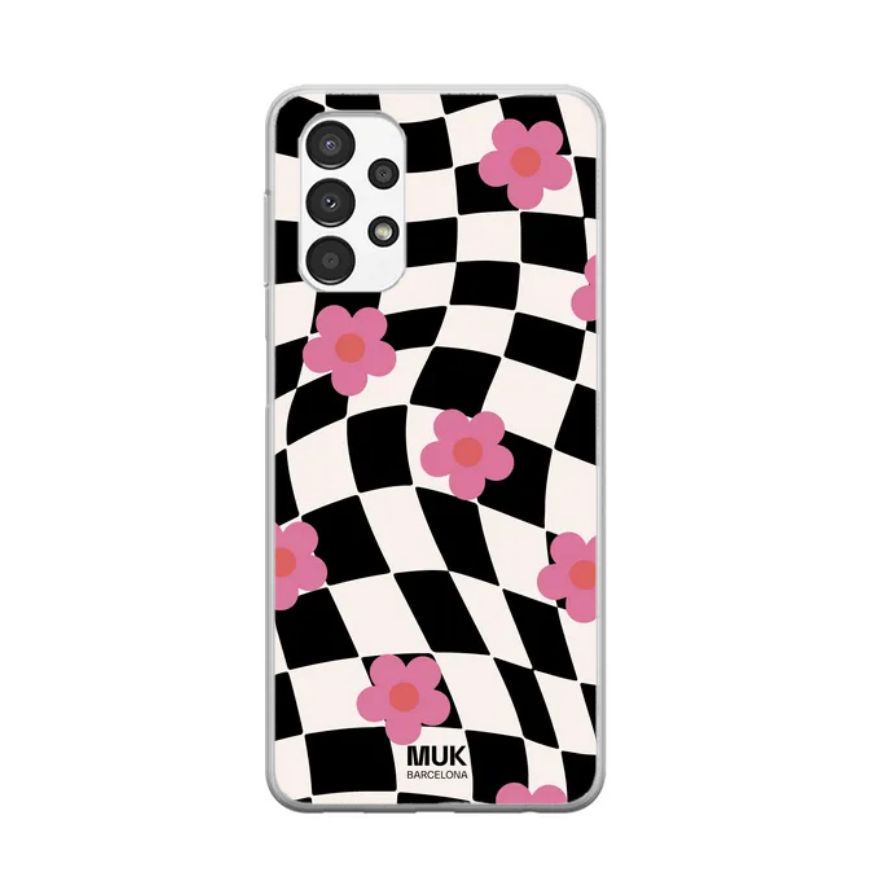 Funda de móvil Chess Flowers