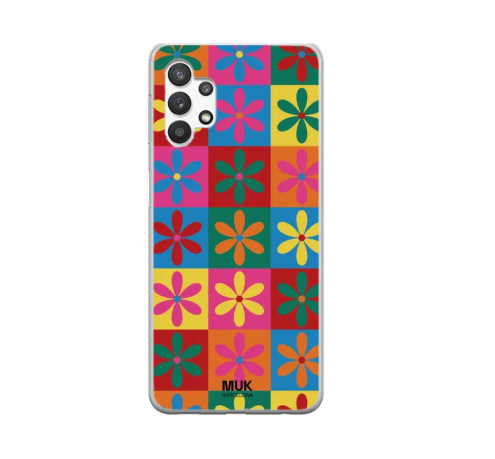Funda de móvil Chess Flowers