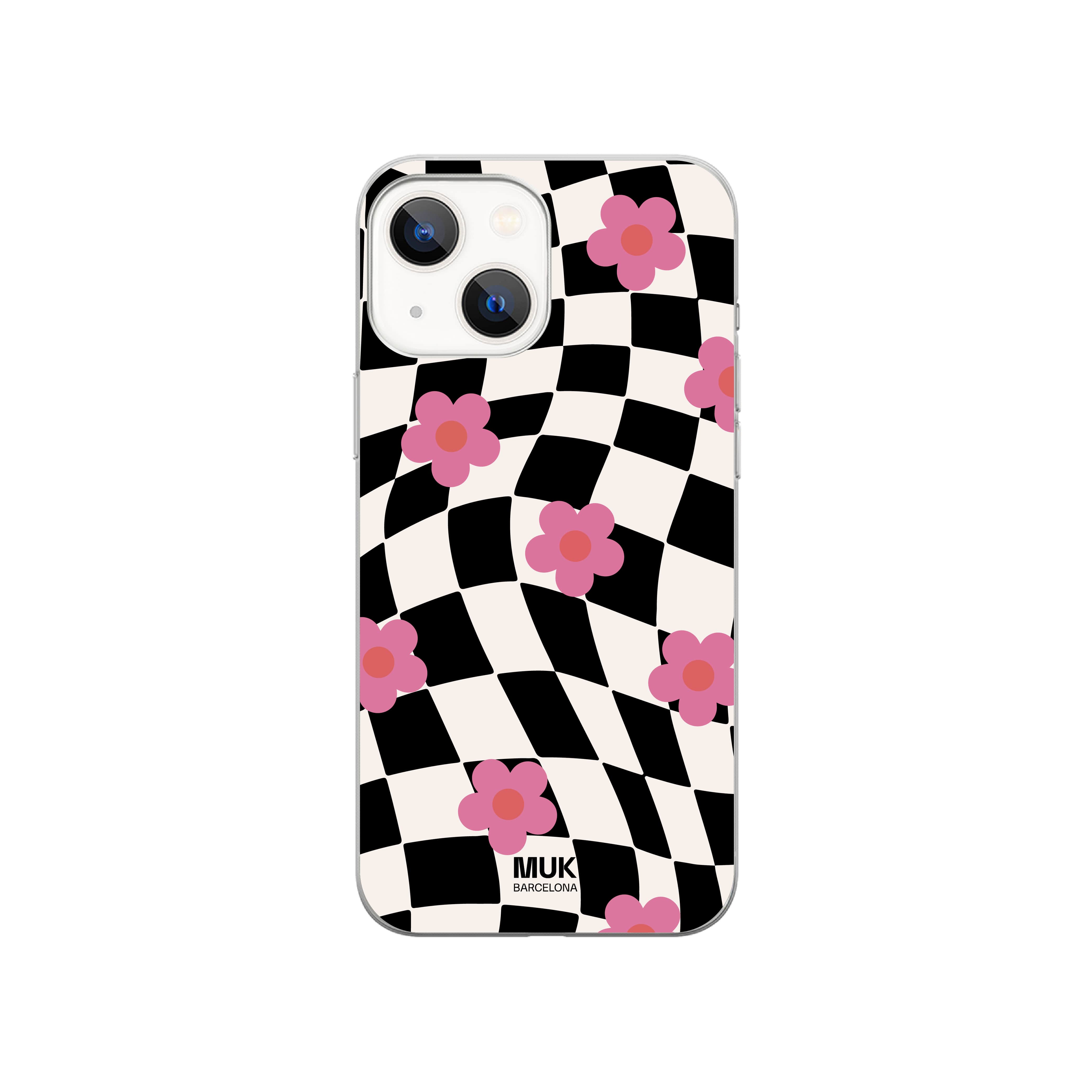 Funda de móvil Chess Flowers