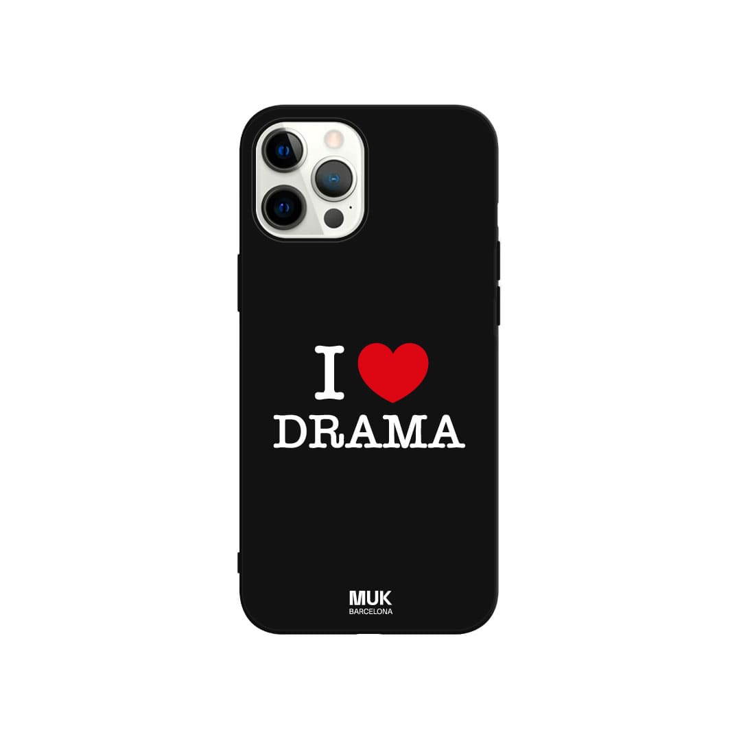 Black TPU  case with personalized phrase "I LOVE ..."
