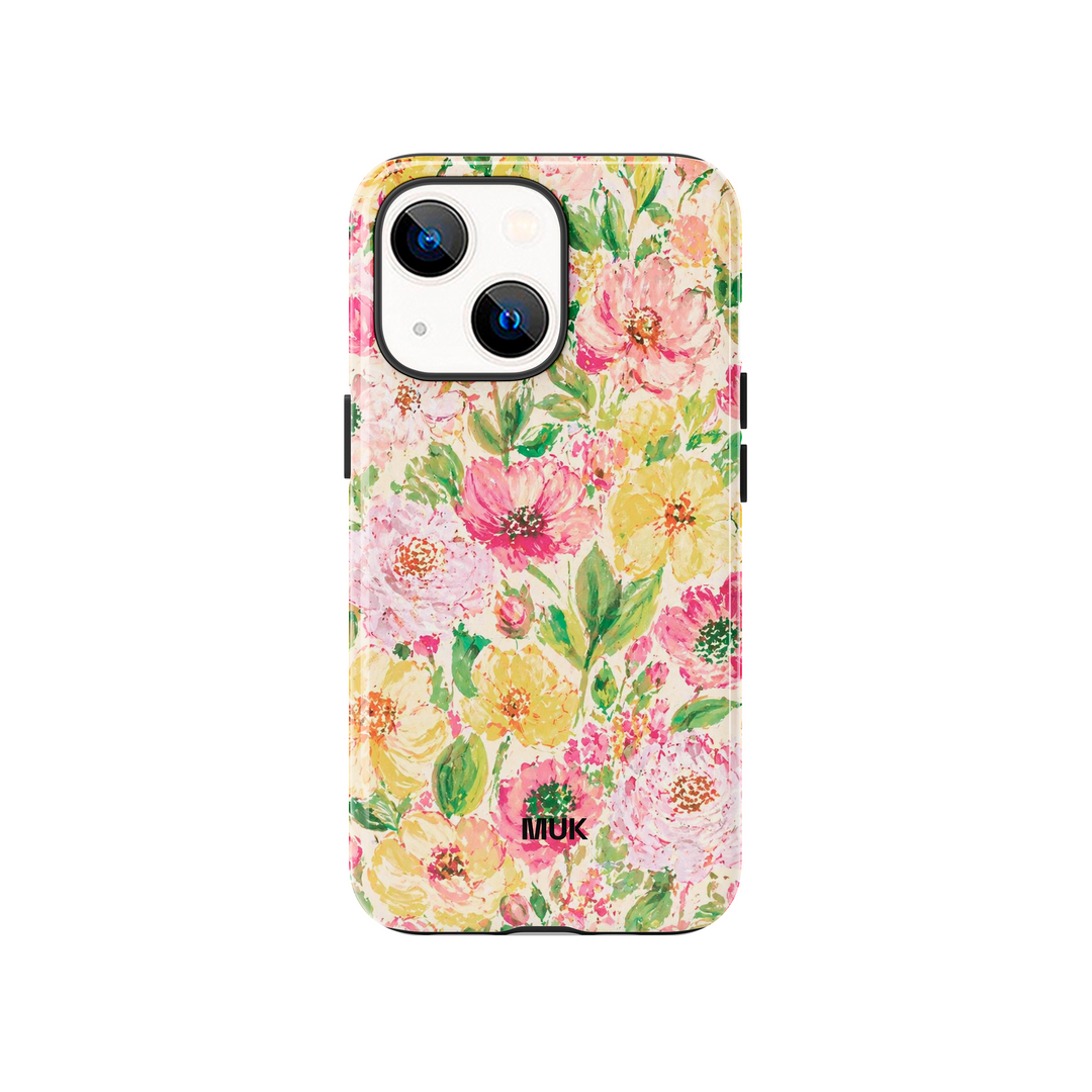 Tough Magsafe Mobile Phone Case - Floral Pattern
