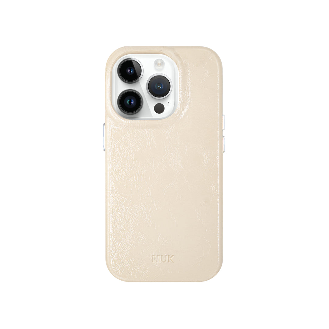 Funda de móvil Leather Cream Case