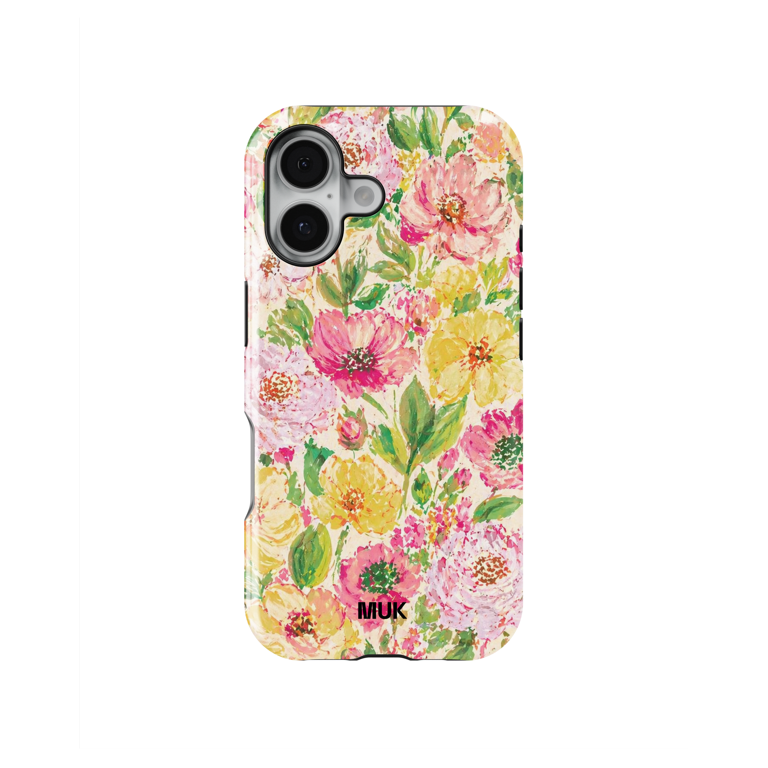 Tough Magsafe Mobile Phone Case - Floral Pattern