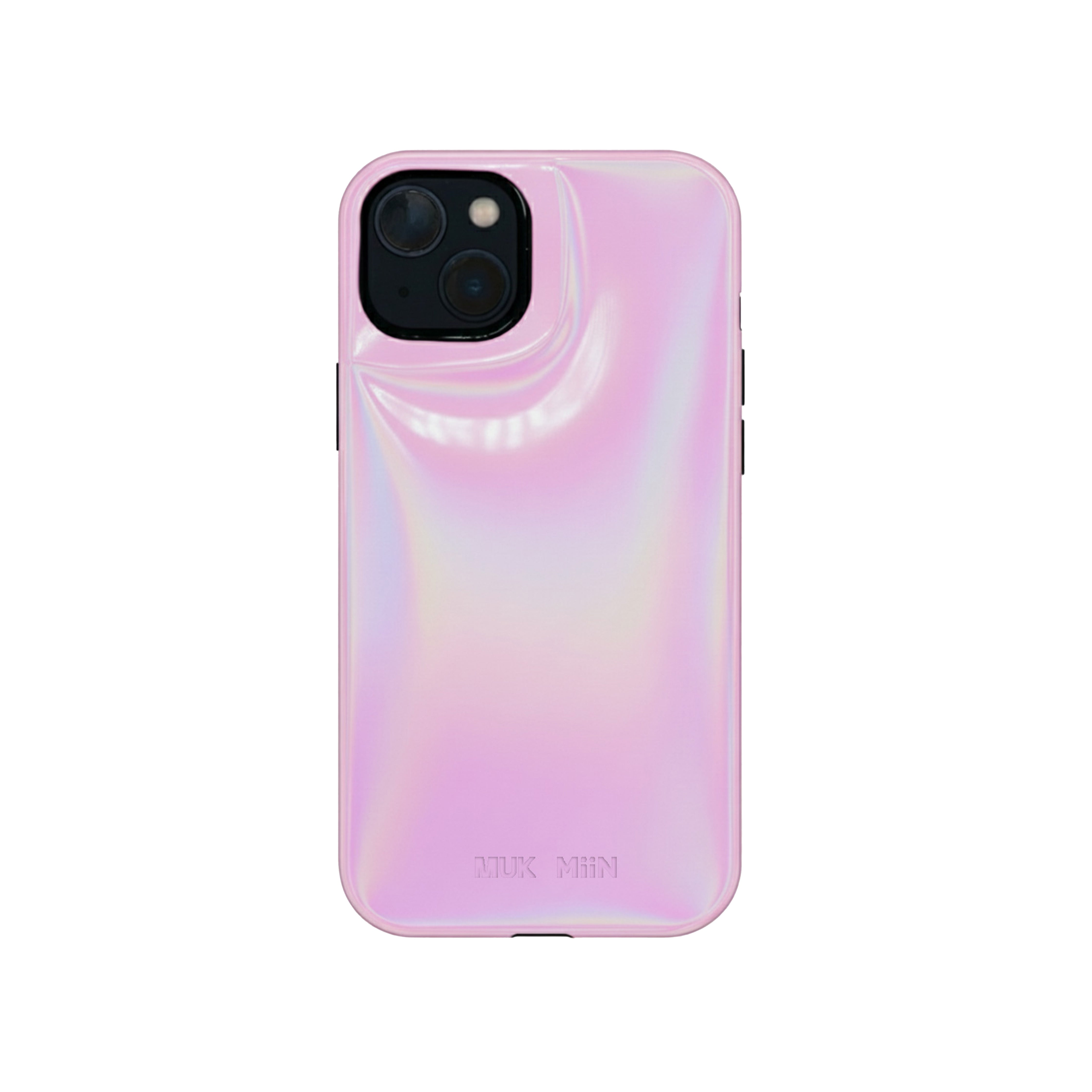 Funda de móvil Charol Puffy Pink MUKxMiiN