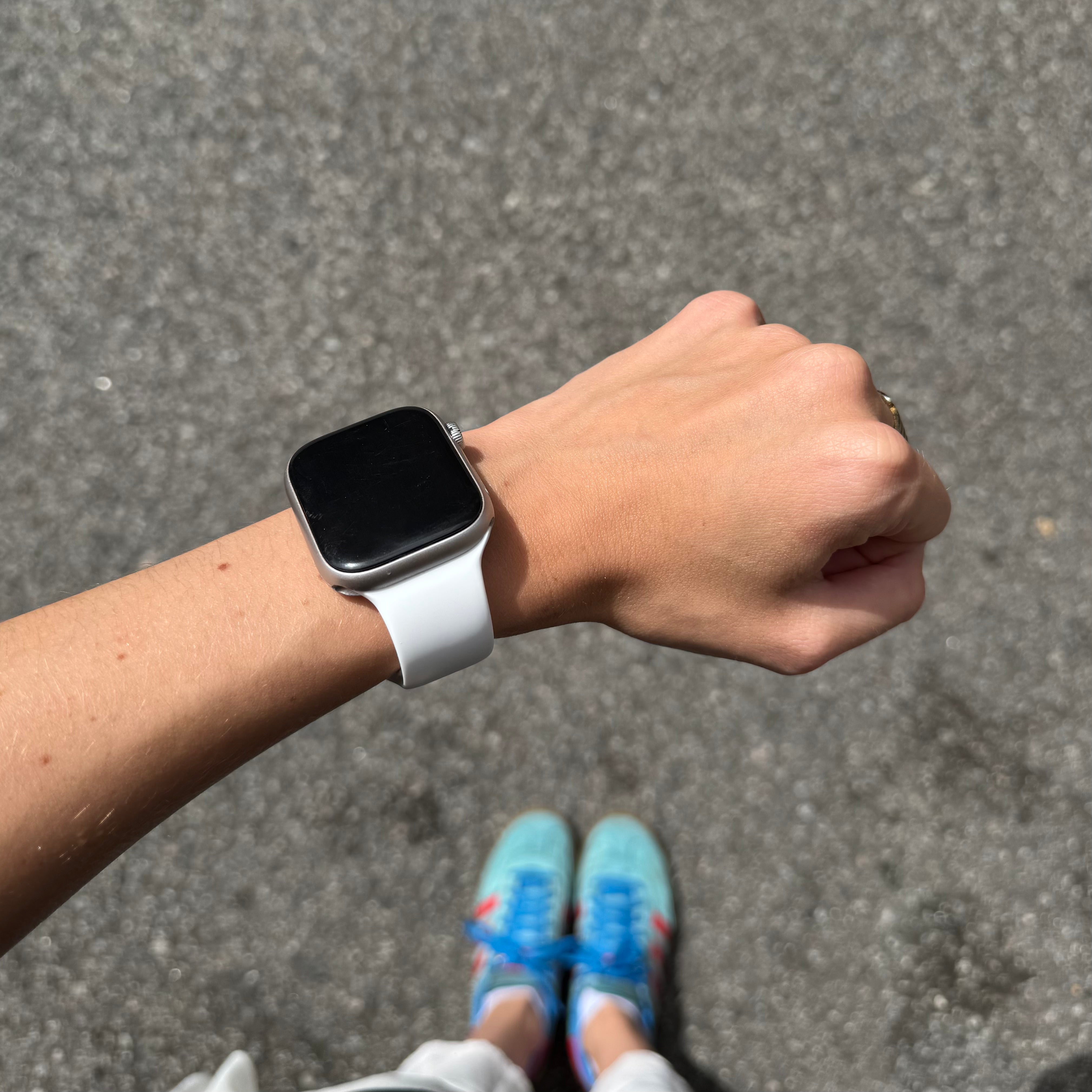 Correa Apple Watch silicona - White