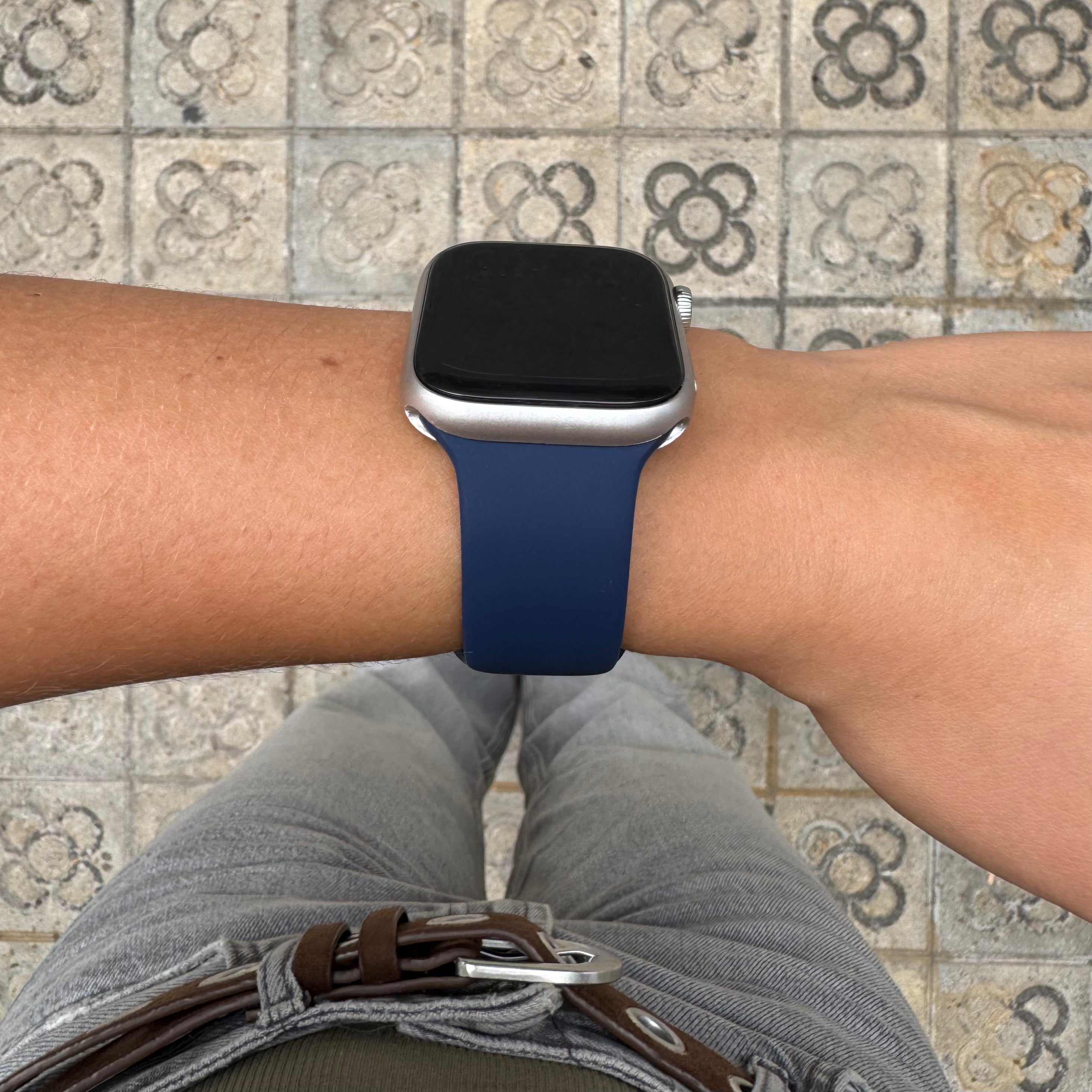 Apple Watch Silicone Strap - Dark Blue