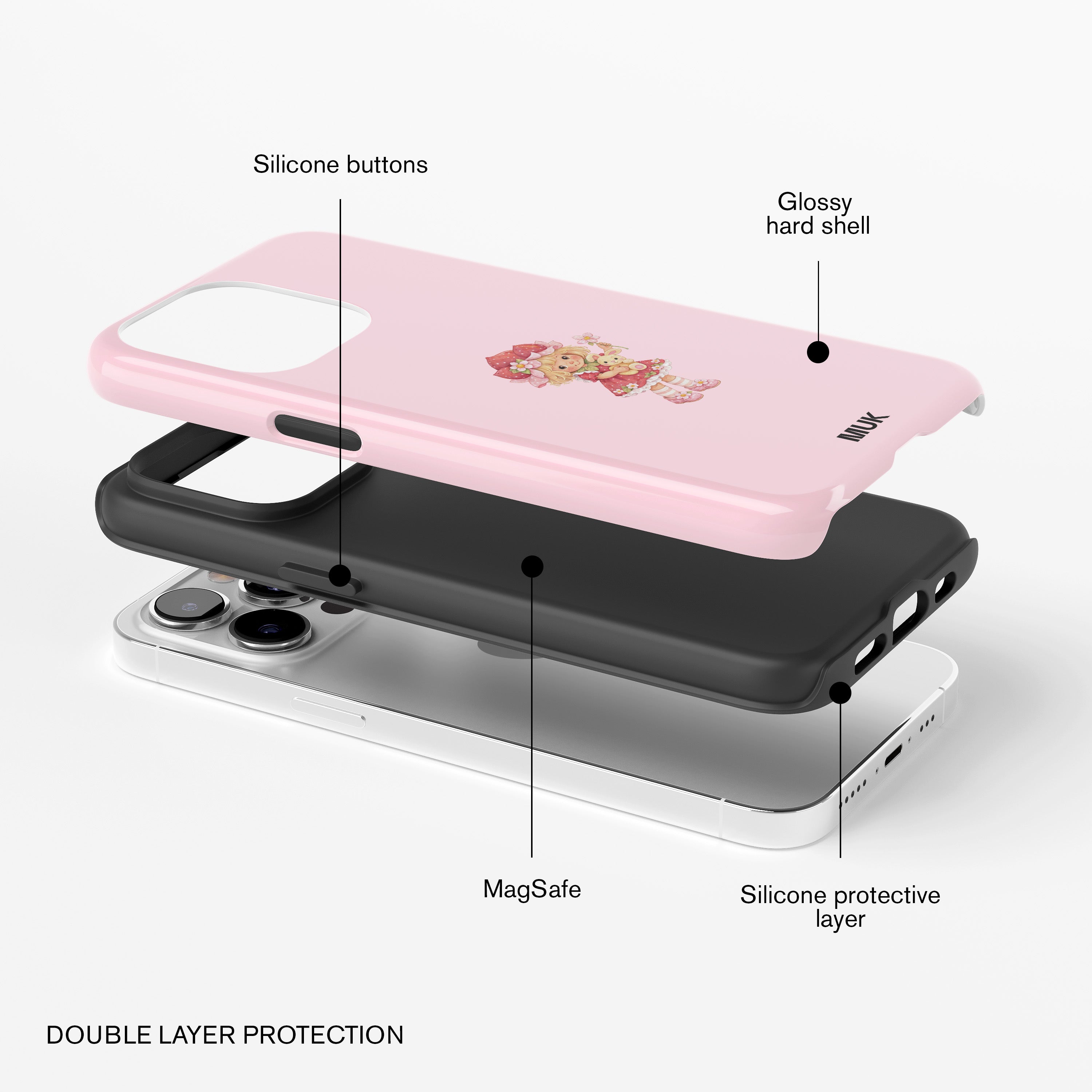 Tough Magsafe Phone Case - Lily Berry