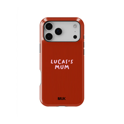 Funda de móvil Possession Red Stripes