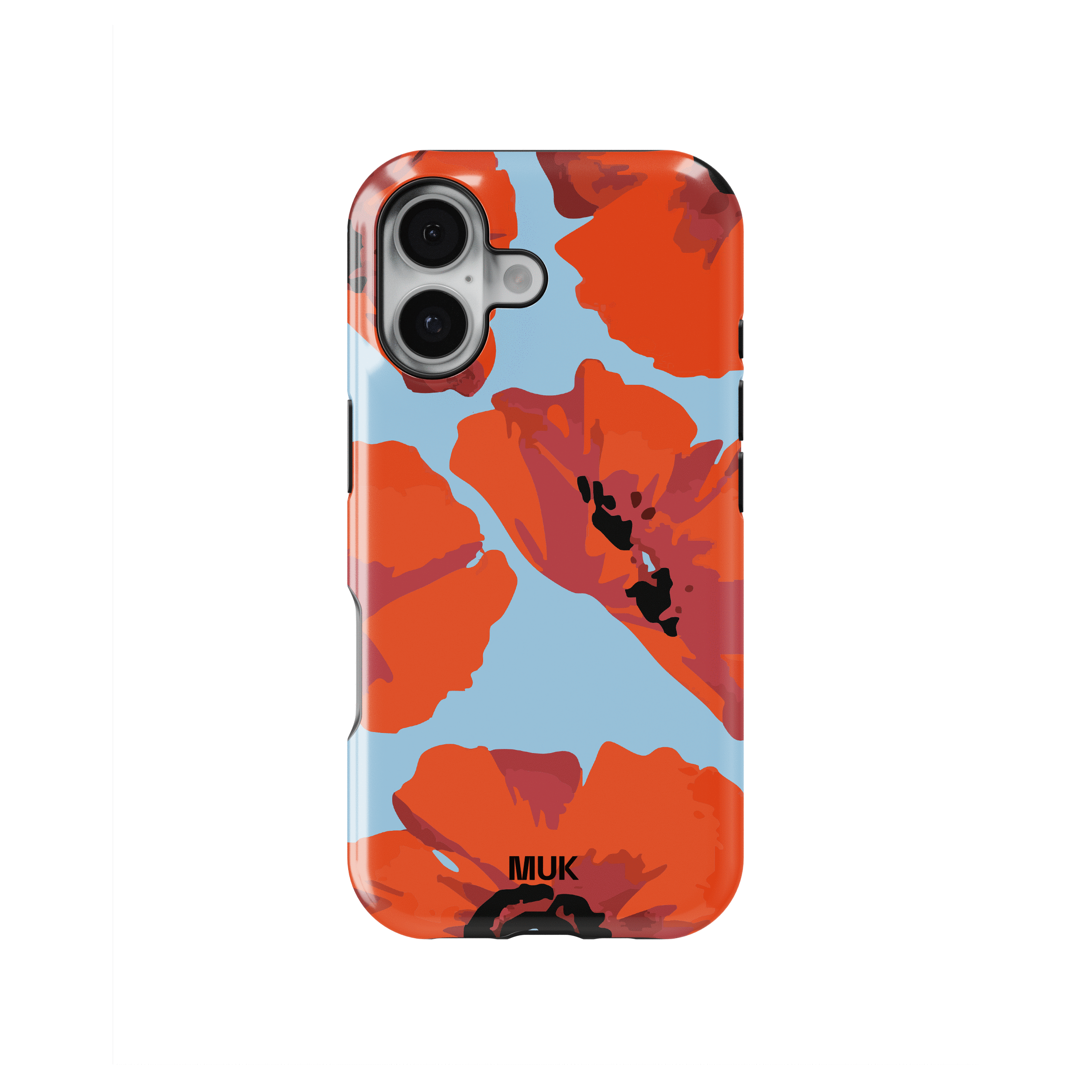 Funda de móvil Tough Magsafe - Amapolas Blue