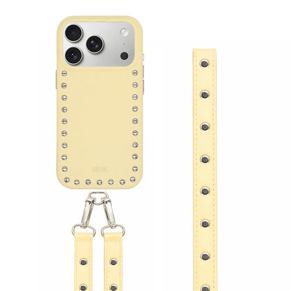 Butter Studs Case + Leather Cord with Studs